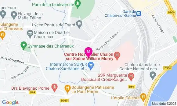 Localisation Restaurant  Relais H