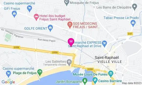 Localisation Restaurant  Le Must