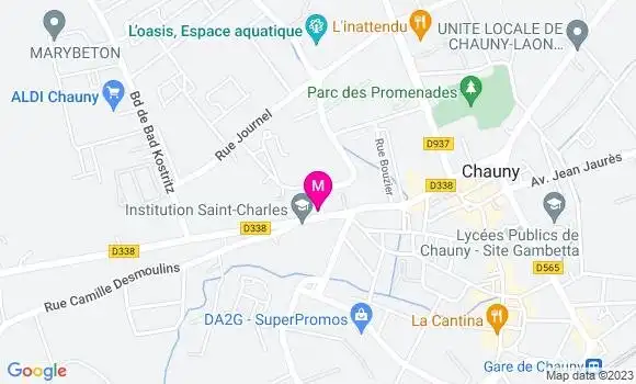 Localisation Kebab Le Saint Charles