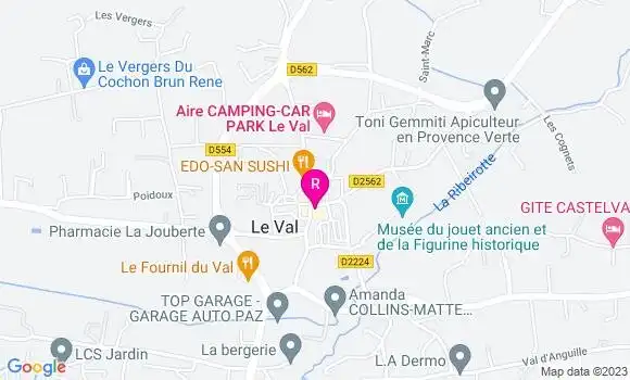 Localisation Restaurant  Pizz