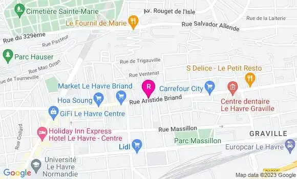Localisation Restaurant  A l