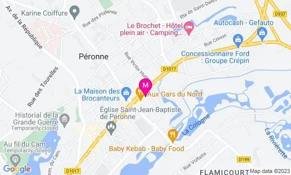Localisation Pizzeria Pizz