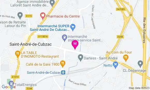 Localisation Restaurant Asiatique La Tonkinoise