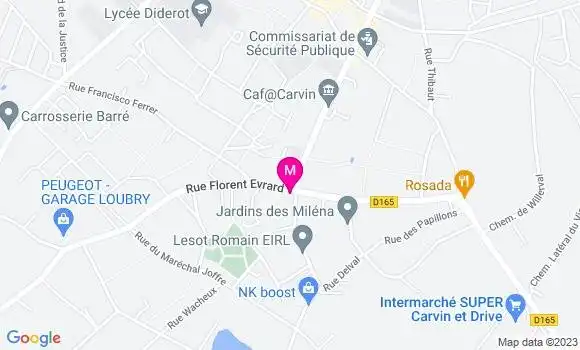 Localisation Pizzeria Pizza Pistone