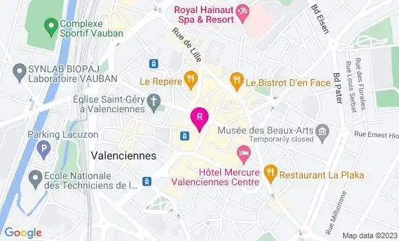 Localisation Restaurant  Waffle Factory