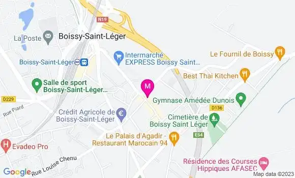 Localisation Restaurant Italien Amira