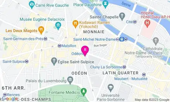 Localisation Café Starbucks