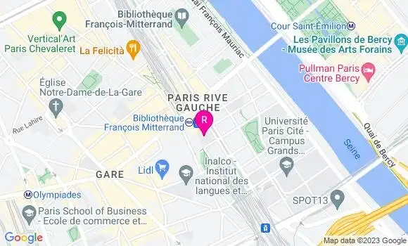 Localisation Café Starbucks