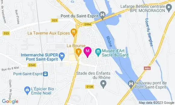 Localisation Pizzeria Au Feu de Bois