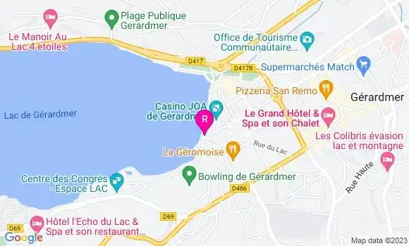 Localisation Restaurant  La Fringale Pizzas