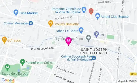 Localisation Restaurant Grill Ali Baba