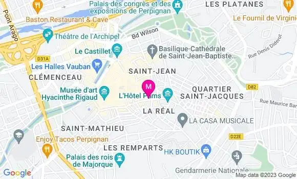 Localisation Restaurant  Le Grain d
