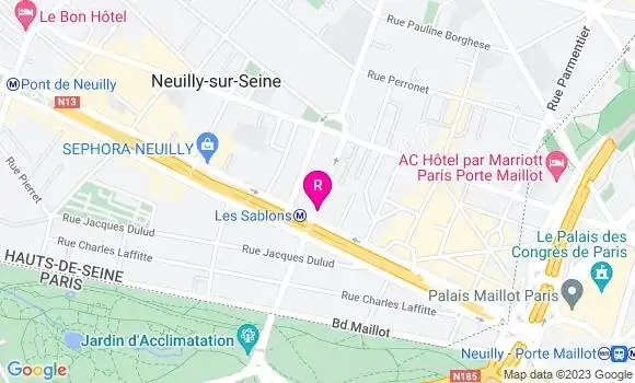 Localisation Restaurant  Jour