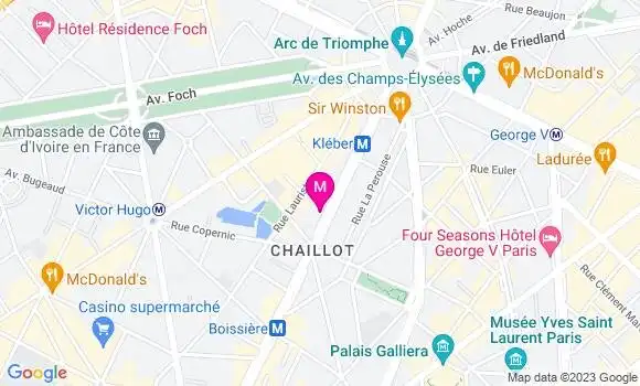 Localisation Restaurant  Jour Kléber