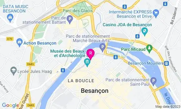 Localisation Restaurant  Au Jardin d