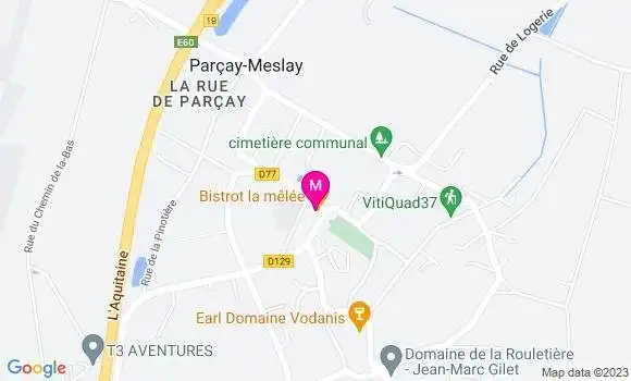 Localisation Restaurant  Chez les Frères Branchu
