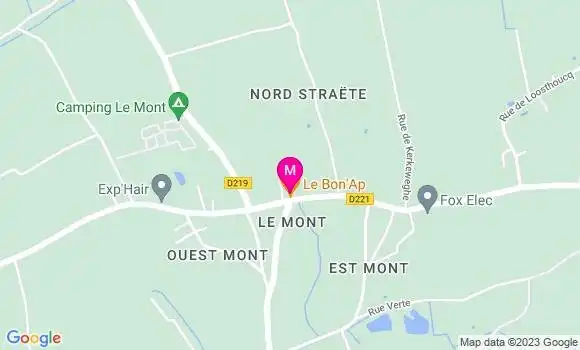 Localisation Pizzeria Le Bon
