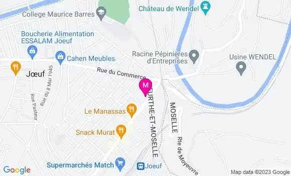Localisation Restaurant Snack Chez Mouss