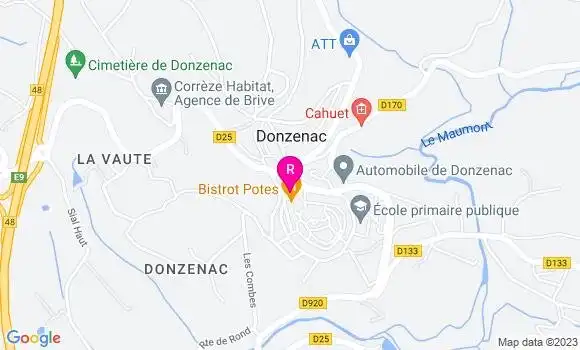 Localisation Restaurant  Le Salon de Mamie