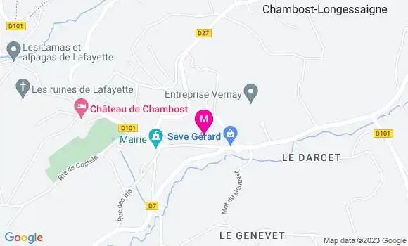 Localisation Bistrot Le Renouveau