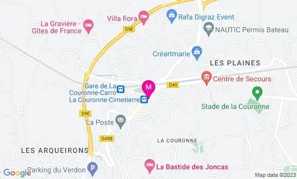 Localisation Restaurant Snack Snack du Marin Blanc
