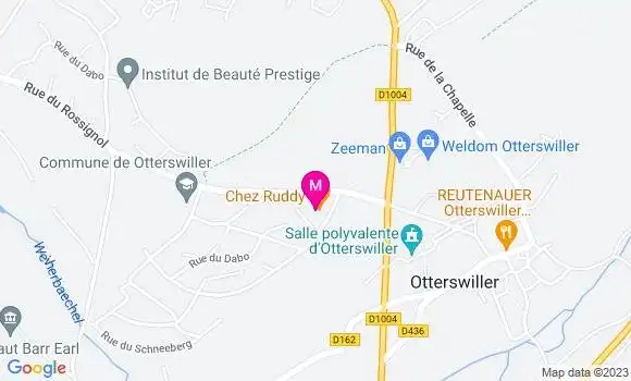 Localisation Restaurant  Chez Ruddy