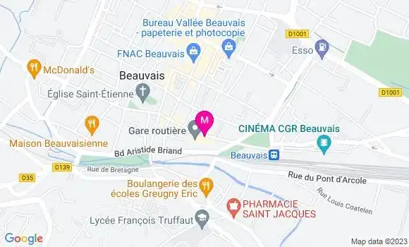 Localisation Kebab Le Titanic