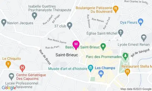 Localisation Restaurant  Le Penjab