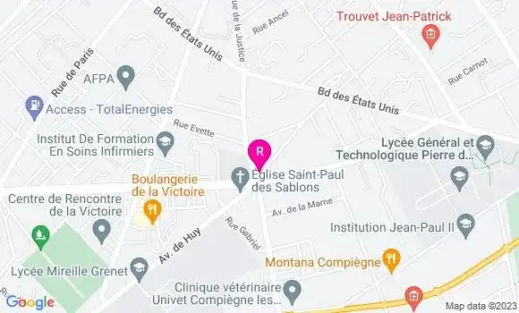 Localisation Restaurant  Ayten