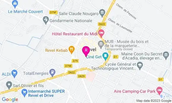 Localisation Restaurant  Les Cocottes en Picnic