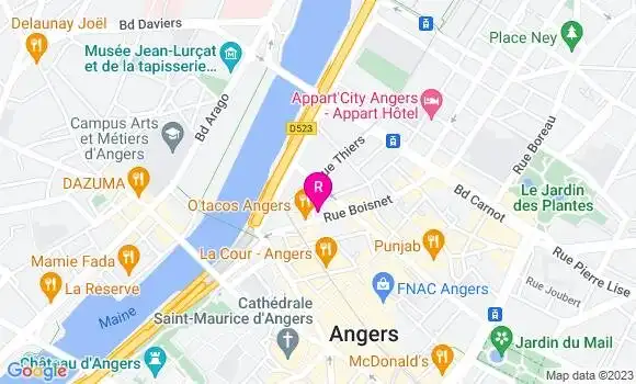 Localisation Restaurant  Speed Burger