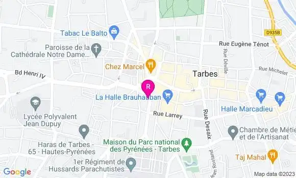 Localisation Restaurant  L