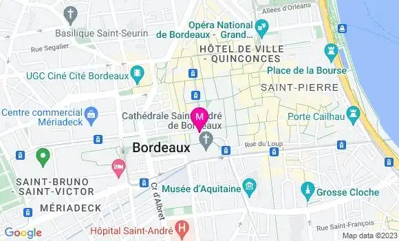 Localisation Café Les Petits Mots Bleus