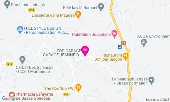 Localisation Restaurant Grill K