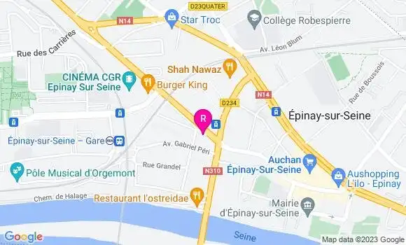 Localisation Restaurant  Chicken Spot