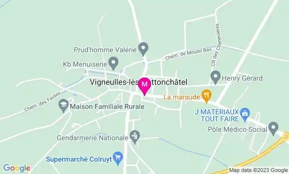 Localisation Kebab Vigneulles