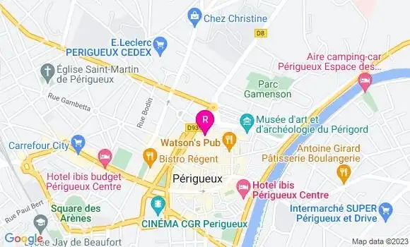 Localisation Restaurant Italien Les Agapes