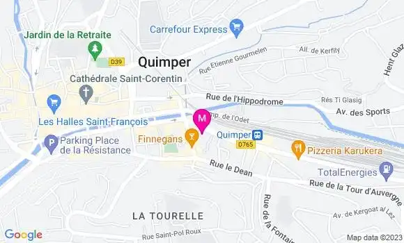 Localisation Kebab La Ruche