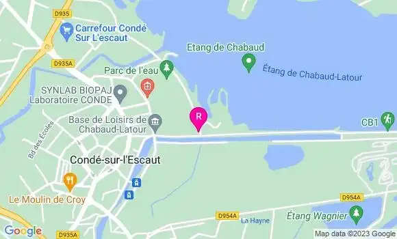 Localisation Restaurant  La Guinguette du Lac
