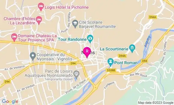 Localisation Restaurant  Les Arcades