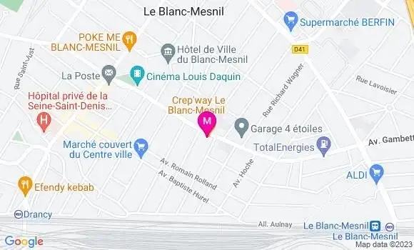 Localisation Restaurant  Crep
