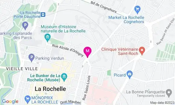Localisation Pizzeria Domino