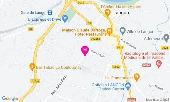 Localisation Kebab Chez Ben
