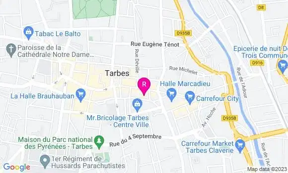 Localisation Restaurant  La Parenthèse