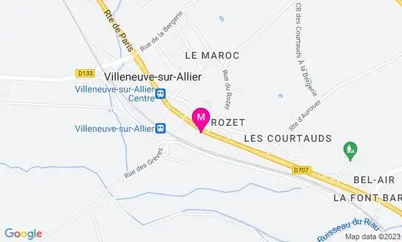 Localisation Restaurant  Le Haz