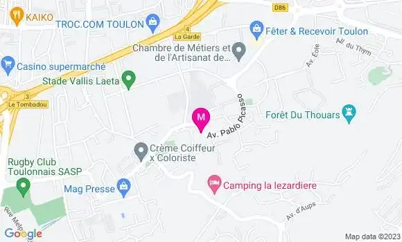 Localisation Restaurant  Larry