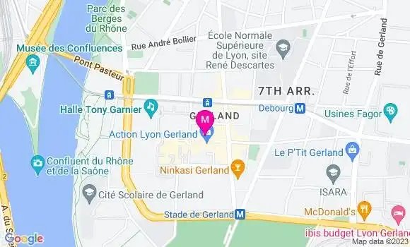 Localisation Restaurant  L