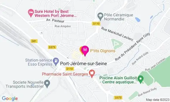 Localisation Restaurant  Aux Plaisirs des Papilles