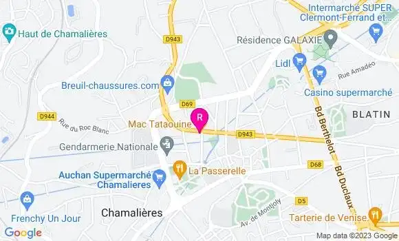 Localisation Restaurant  Mac Tataouine