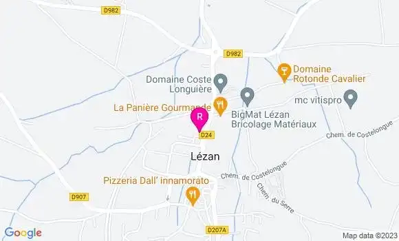 Localisation Restaurant  Le Pizzaiol